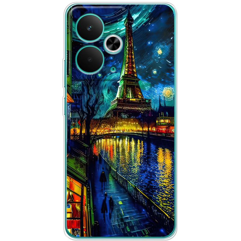Чохол BoxFace Realme 14T Сяйво над Парижем