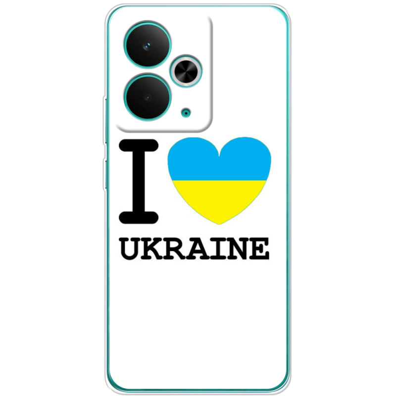 Чохол BoxFace Realme 14T I love Ukraine