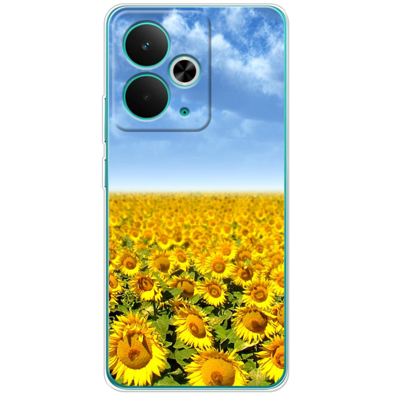 Чохол BoxFace Realme 14T Подсолнухи