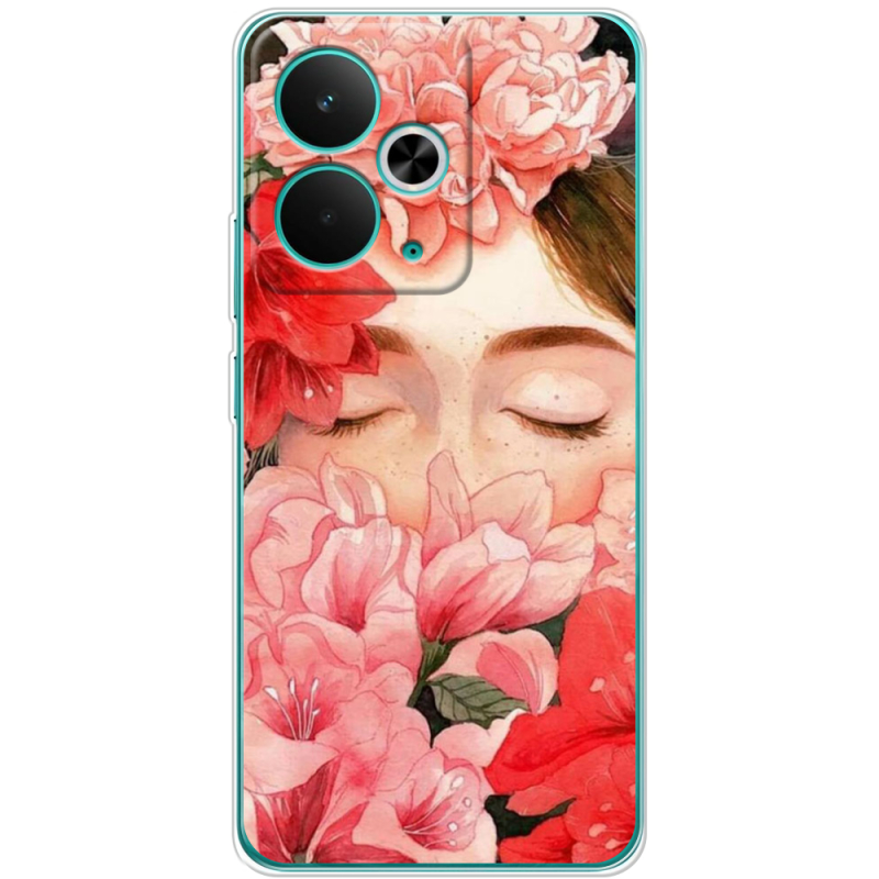 Чохол BoxFace Realme 14T Girl in Flowers