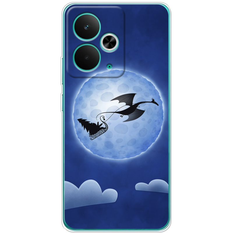Чохол BoxFace Realme 14T Christmas Dragon