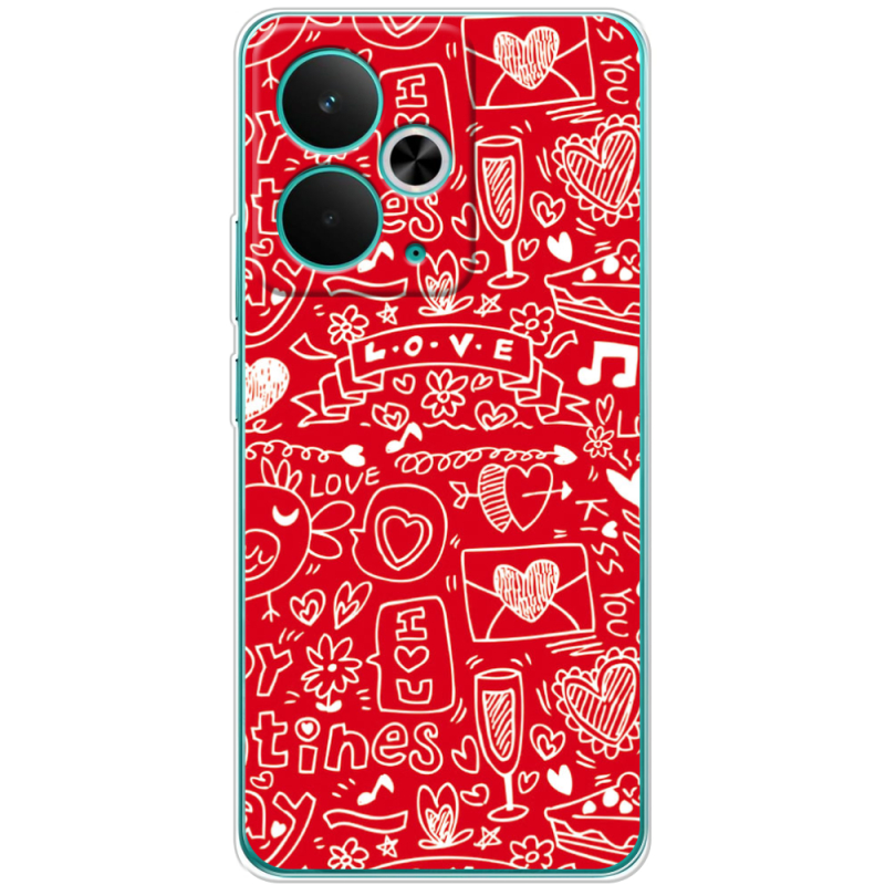 Чохол BoxFace Realme 14T Happy Valentines