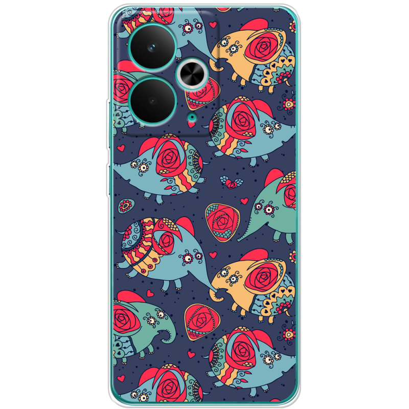 Чохол BoxFace Realme 14T Flying Elephants