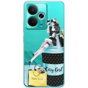 Прозорий чохол BoxFace Realme 14T City Girl
