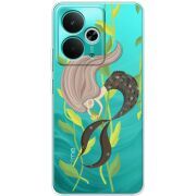 Прозорий чохол BoxFace Realme 14T Cute Mermaid