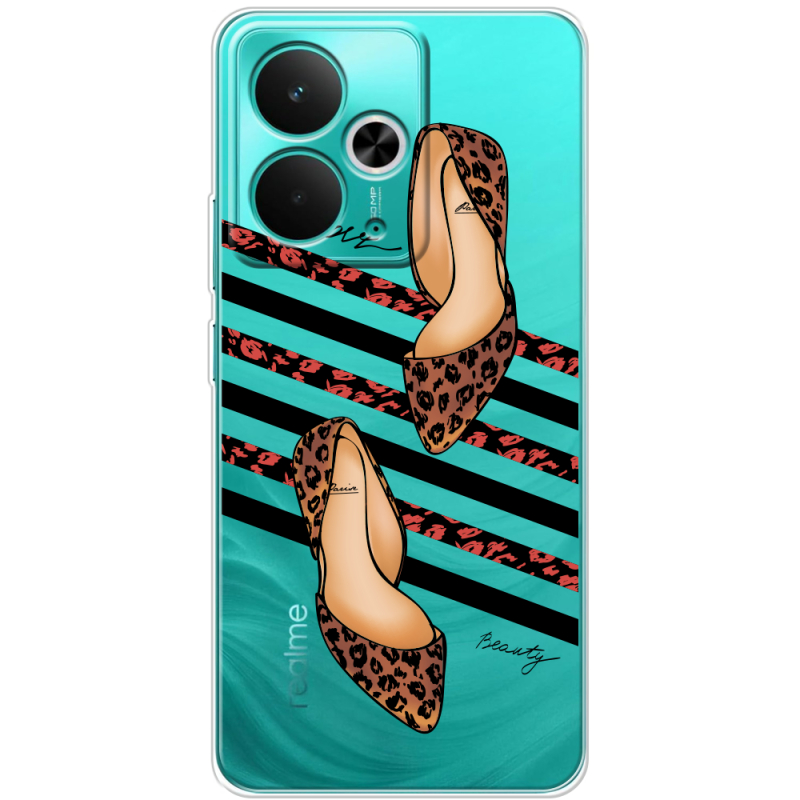 Прозорий чохол BoxFace Realme 14T Love Beauty