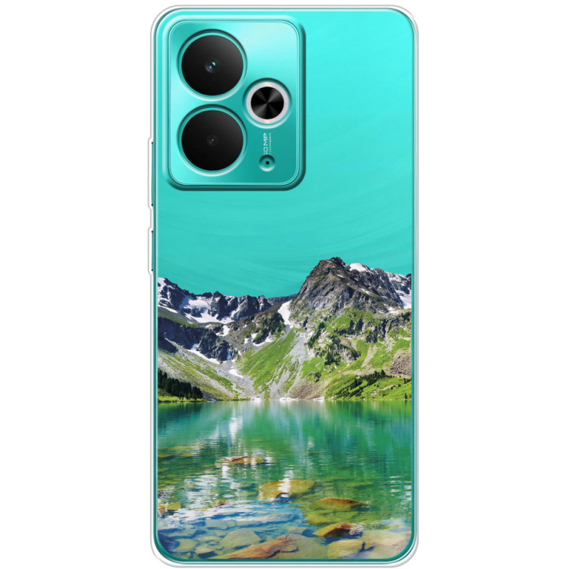 Прозорий чохол BoxFace Realme 14T Green Mountain