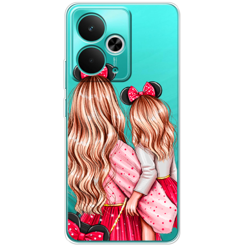 Прозорий чохол BoxFace Realme 14T Mouse Girls