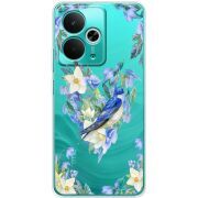 Прозорий чохол BoxFace Realme 14T Spring Bird