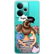 Прозорий чохол BoxFace Realme 14T Super Mama