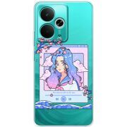 Прозорий чохол BoxFace Realme 14T The Sakuras Will Cry For You