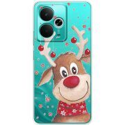 Прозорий чохол BoxFace Realme 14T Winter Deer