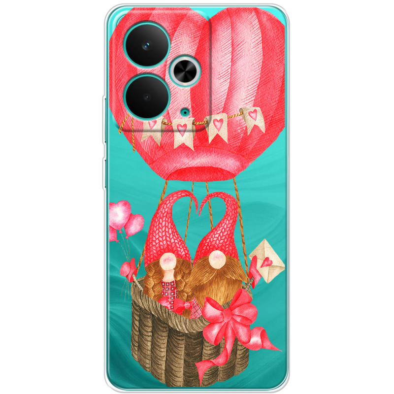 Прозорий чохол BoxFace Realme 14T Valentine Dwarfs