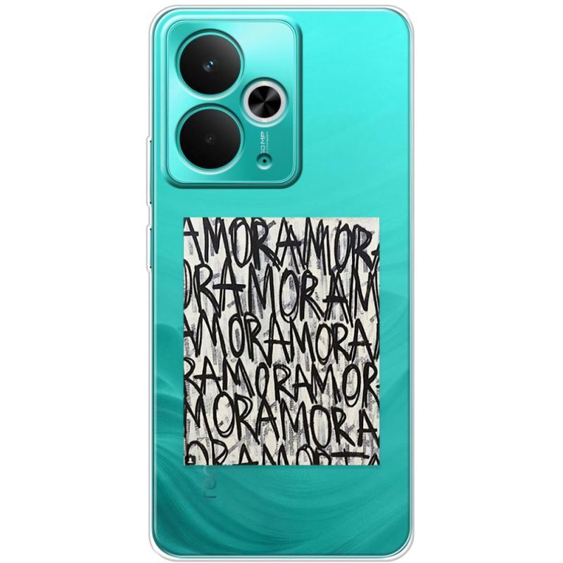 Прозорий чохол BoxFace Realme 14T Amor Amor