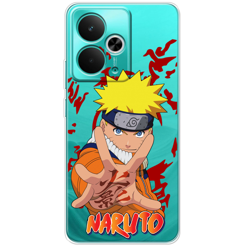 Прозорий чохол BoxFace Realme 14T Naruto