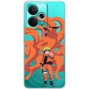 Прозорий чохол BoxFace Realme 14T Naruto and Kurama