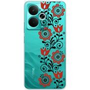 Прозорий чохол BoxFace Realme 14T Ethno Ornament