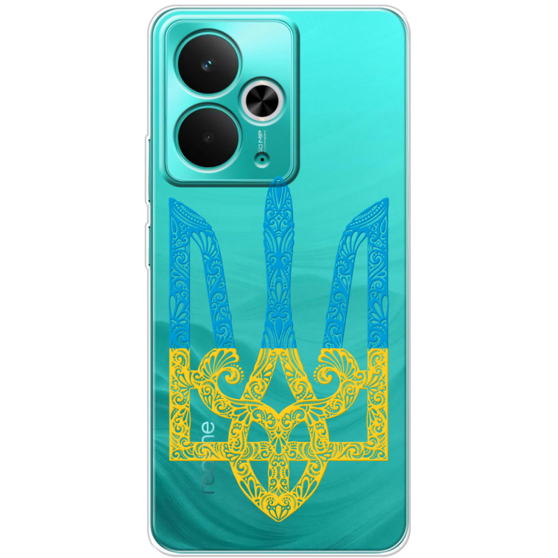Прозорий чохол BoxFace Realme 14T Gold Trident