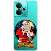 Прозорий чохол BoxFace Realme 14T Cool Santa