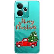 Прозорий чохол BoxFace Realme 14T Holiday Car