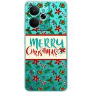 Прозорий чохол BoxFace Realme 14T Vintage Christmas Pattern