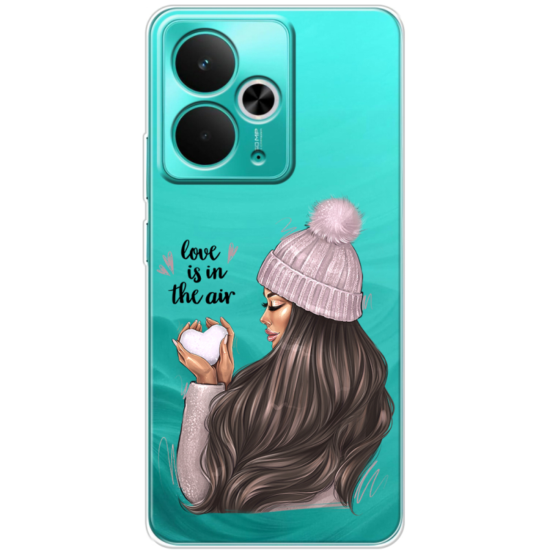 Прозорий чохол BoxFace Realme 14T love is in the air