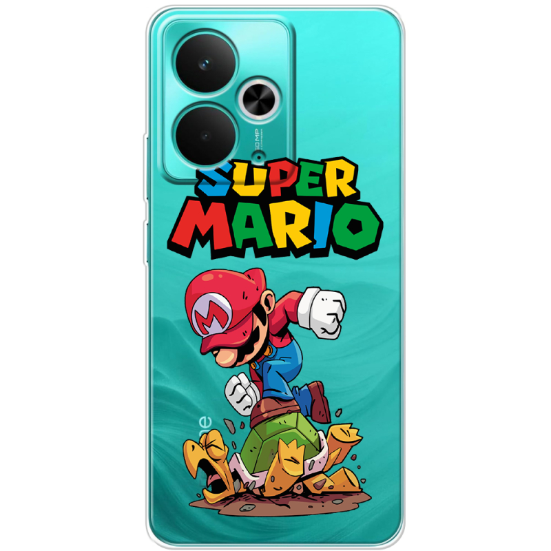 Прозорий чохол BoxFace Realme 14T Super Mario