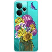 Прозорий чохол BoxFace Realme 14T My Bouquet