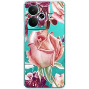 Прозорий чохол BoxFace Realme 14T Rose