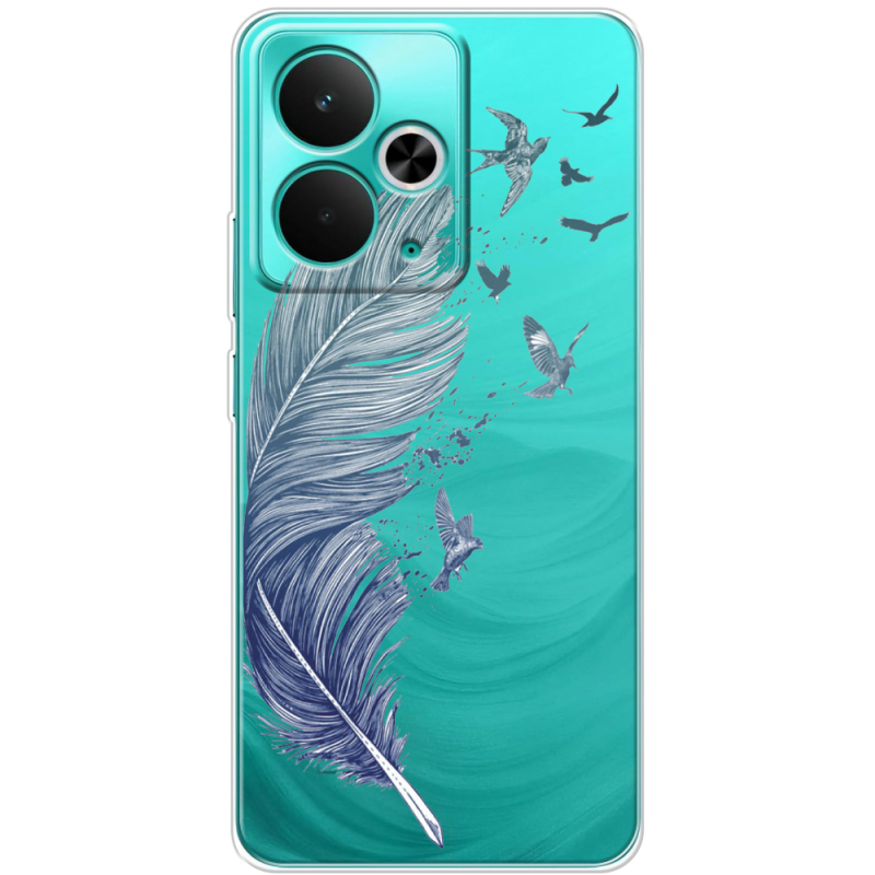 Прозорий чохол BoxFace Realme 14T Feather