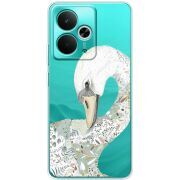 Прозорий чохол BoxFace Realme 14T Swan