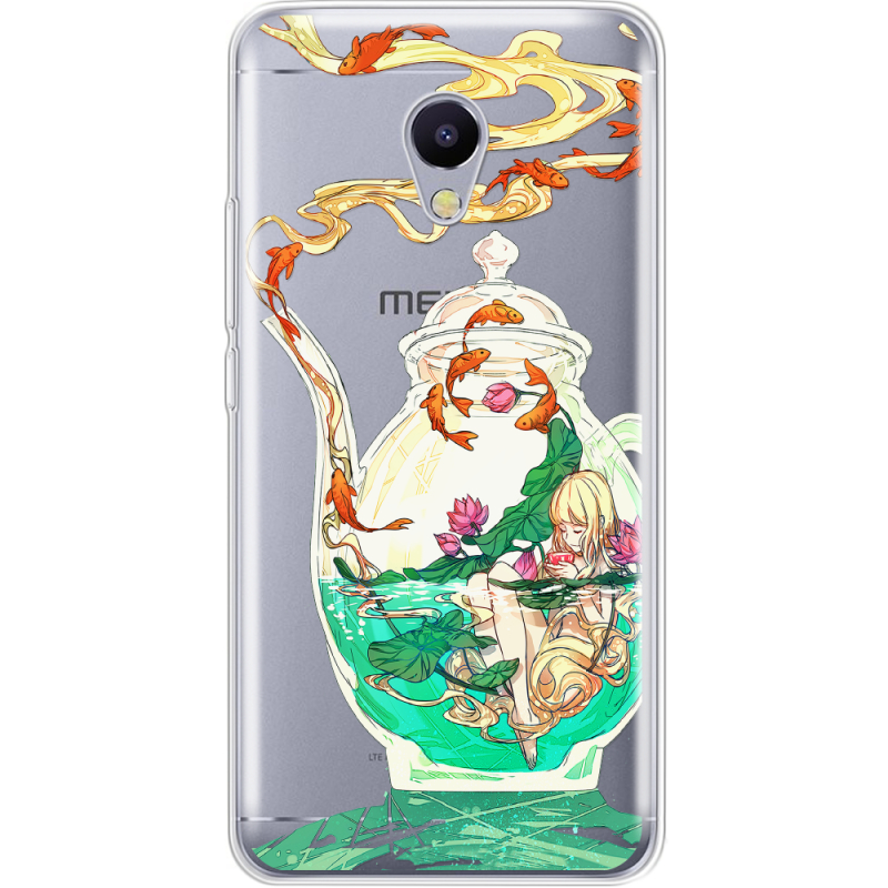 Прозрачный чехол Uprint Meizu M5s Kettle