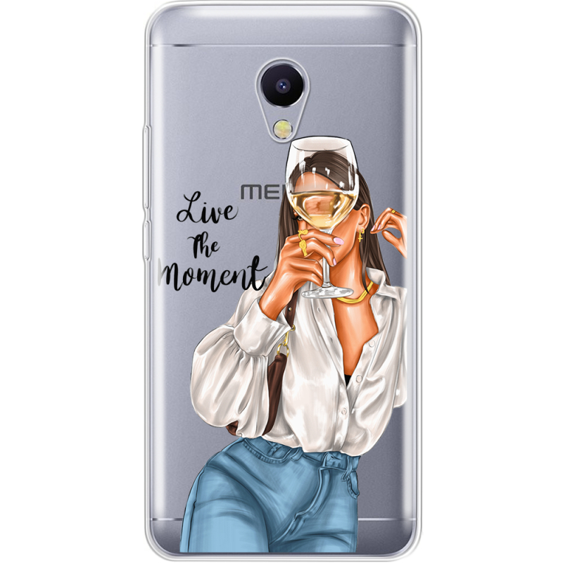 Прозрачный чехол Uprint Meizu M5s Live The Moment