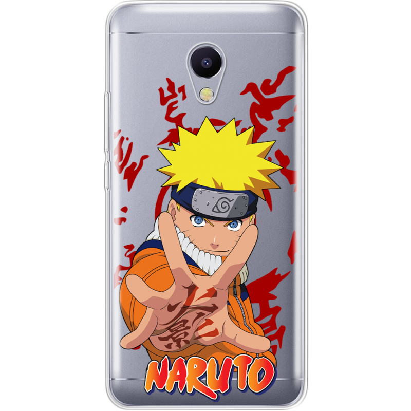 Прозрачный чехол Uprint Meizu M5s Naruto