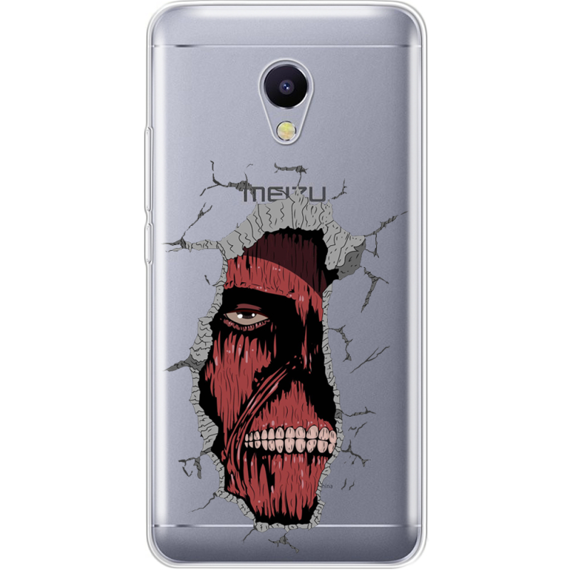 Прозрачный чехол Uprint Meizu M5s Нападение Титана