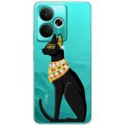 Чохол зі стразами Realme 14T Egipet Cat