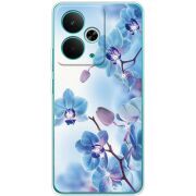 Чохол зі стразами Realme 14T Orchids