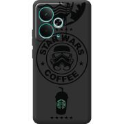 Чорний чохол BoxFace Realme 14T Dark Coffee