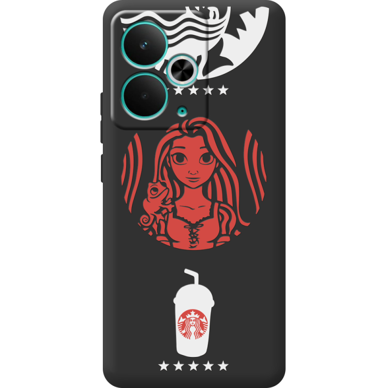 Чорний чохол BoxFace Realme 14T RedWhite Coffee