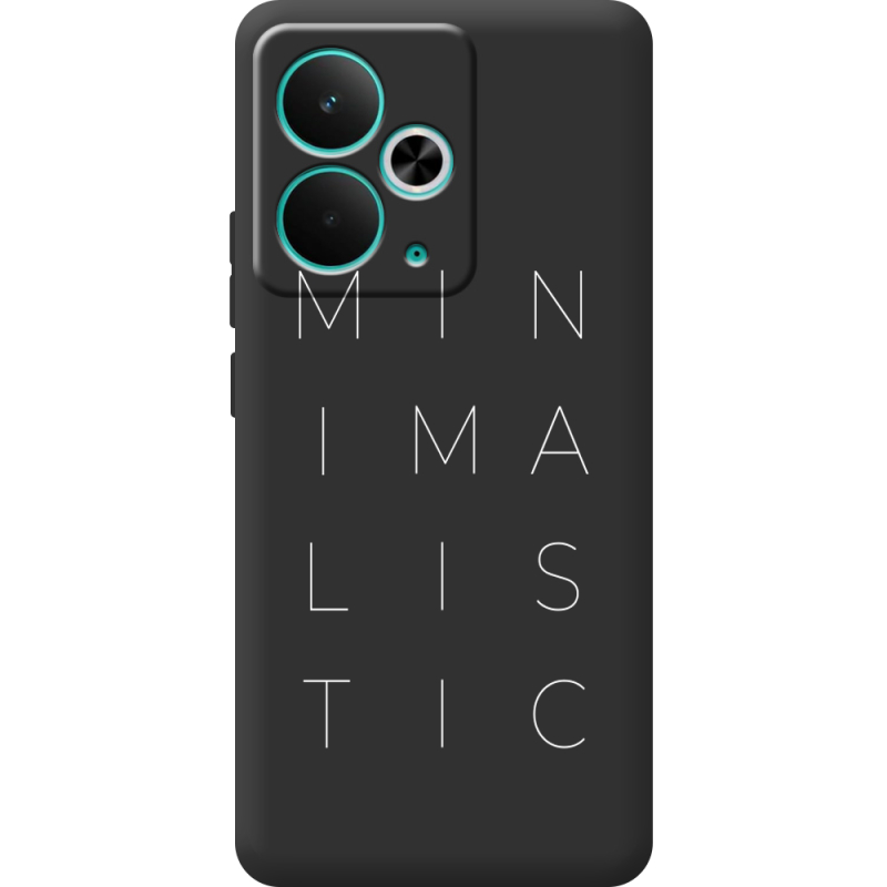 Чорний чохол BoxFace Realme 14T Minimalistic