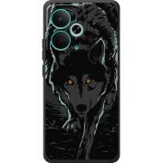 Чорний чохол BoxFace Realme 14T Wolf