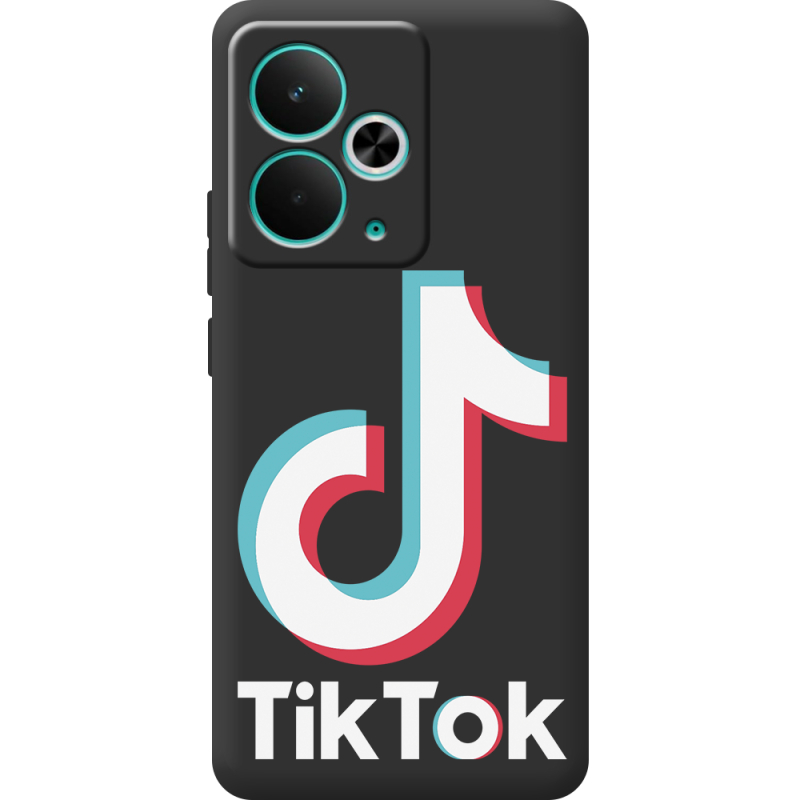 Чорний чохол BoxFace Realme 14T Tik Tok