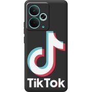 Чорний чохол BoxFace Realme 14T Tik Tok
