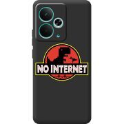 Чорний чохол BoxFace Realme 14T No Internet