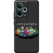 Чорний чохол BoxFace Realme 14T Among Us Impostors