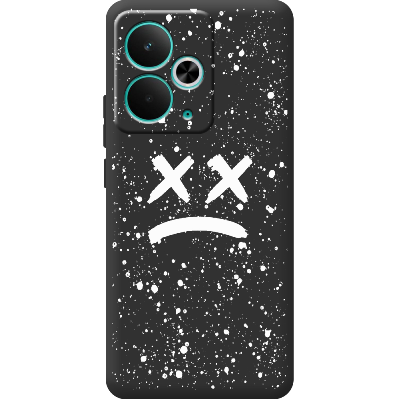 Чорний чохол BoxFace Realme 14T Sad Way