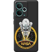 Чорний чохол BoxFace Realme 14T NASA Spaceship