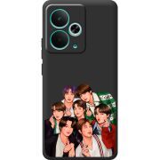 Чорний чохол BoxFace Realme 14T BTS
