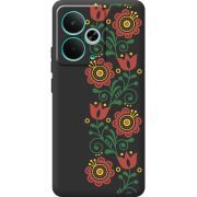 Чорний чохол BoxFace Realme 14T Ethno