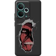 Чорний чохол BoxFace Realme 14T Нападение на Титана